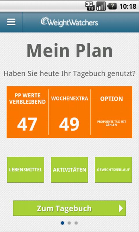 Weight Watchers Mobile DE截图5