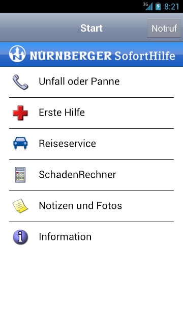 N&Uuml;RNBERGER SofortHilfe截图3