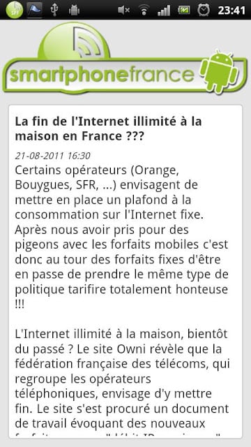 Smartphone France截图4