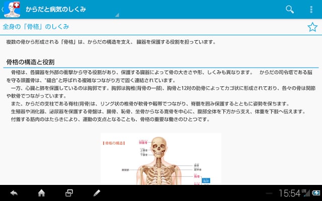 からだと病気のしくみ図鑑forポケットメディカ截图1