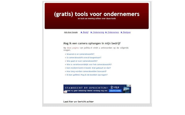 Tools voor ondernemers截图2