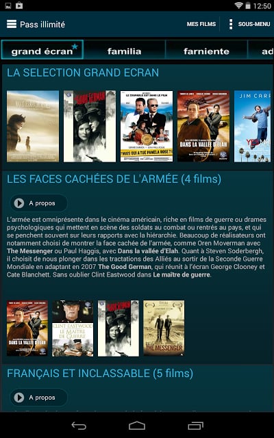 FilmoTV - Le cin&eacute;ma en VOD截图11