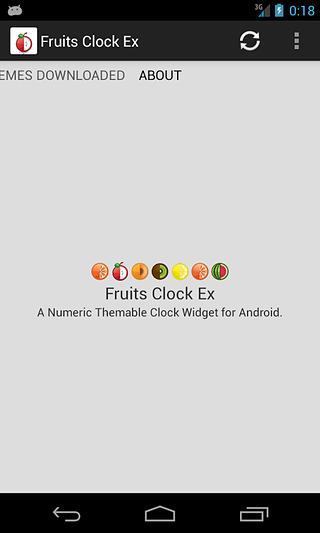 Fruits Clock Ex Lunar Th...截图2