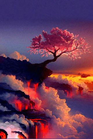 Fantasy Lava Tree LWP截图3