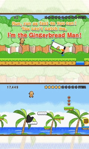 姜饼人向前冲(Gingerbread Dash! Lite)截图2