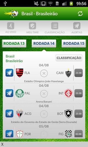 Hora do Gol, Futebol do Brasil截图2