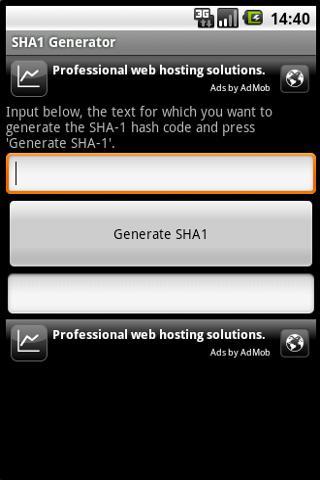 SHA-1 Generator截图3