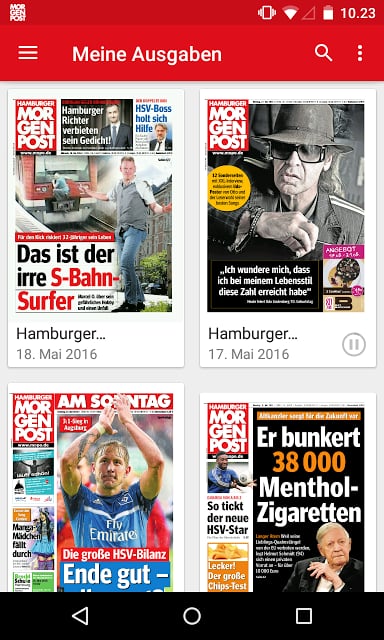 Hamburger Morgenpost E-Paper截图3