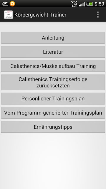 K&ouml;rpergewichts&uuml;bungen Trainer截图6