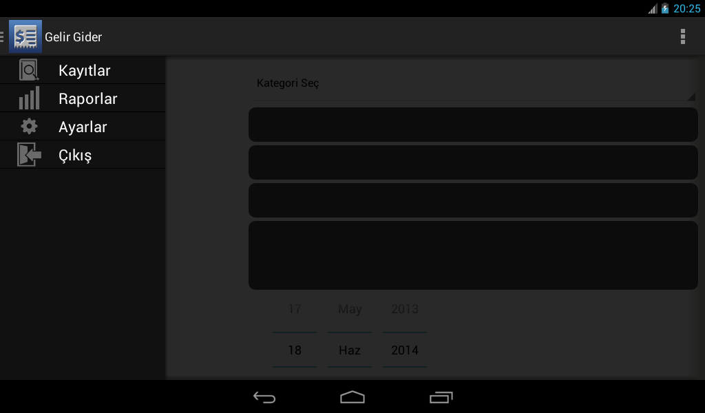 Gelir Gider截图2