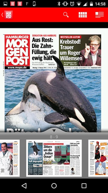 Hamburger Morgenpost E-Paper截图9