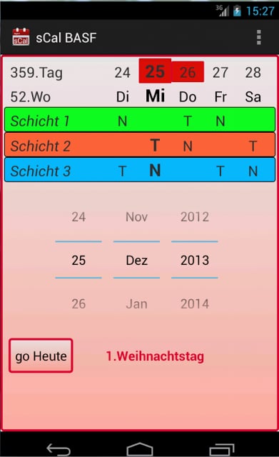 sCal BASF Schichtkalender截图5