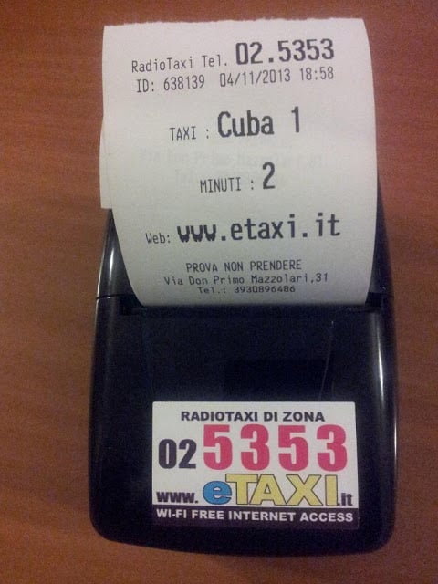 Etaxi Gold TAXI Italia截图7