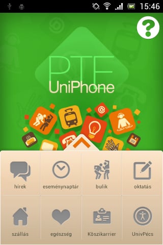 PTE UniPhone – A PTE Ir&aacute;nytűje截图7