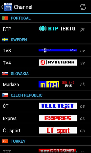 TxtVideo Teletext截图6