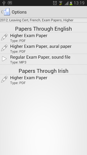 Leaving/Junior Cert Past Papers截图4