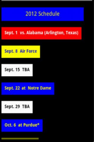 UM Football Schedule截图1