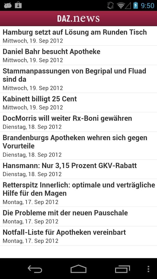 Deutsche Apotheker Zeitung截图1