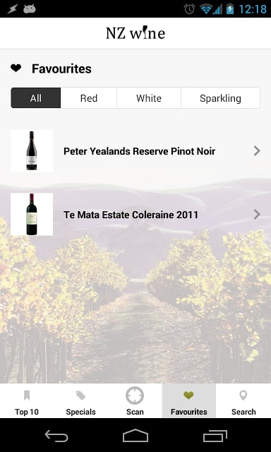 NZ Wine App截图7