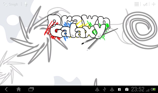 Drawn Galaxy LiveWallpaper截图1