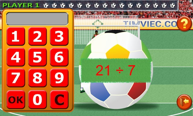 Soccer Math Game截图2