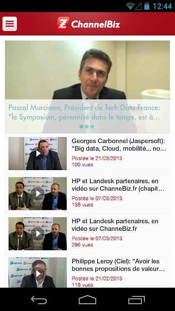 Actualit&eacute; Channel - ChannelBiz截图1