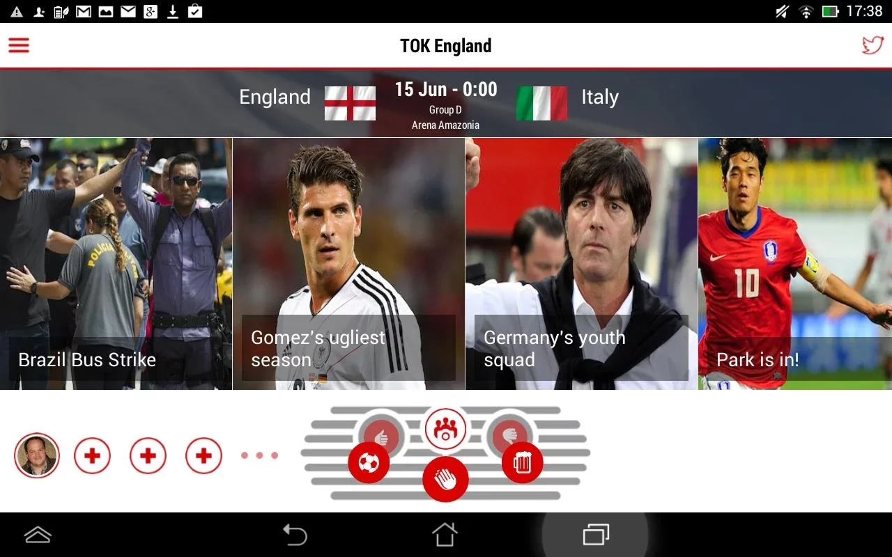 TOK England World Cup截图1