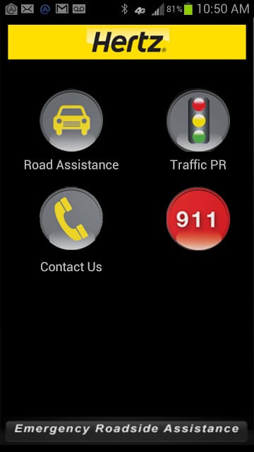 HERTZ Roadside Assistance App截图1