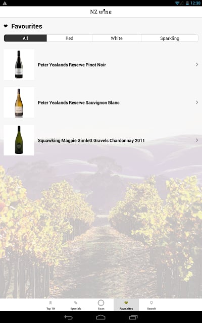 NZ Wine App截图4