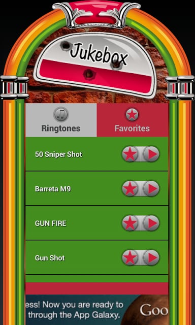 Gunfire Ringtones截图2