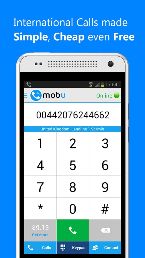 Mobu Free Calls &amp; Cheap ...截图9