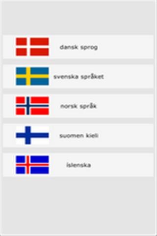 旗帜英文 Wordsearch Scandinavian截图1