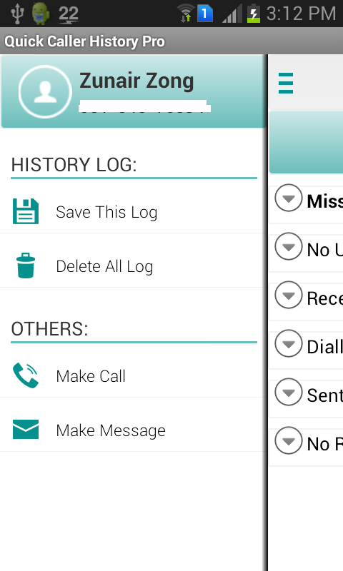Quick Caller History截图7