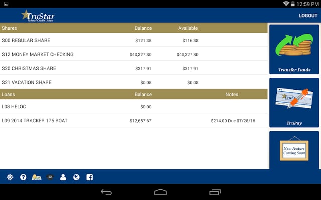 TruStar Federal Credit Union截图7