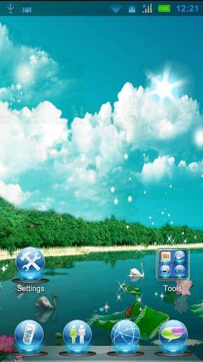 Lotus Pond 3D Live Wallpaper截图3