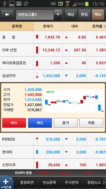 (구)메리츠종금증권 M SQUARE截图7