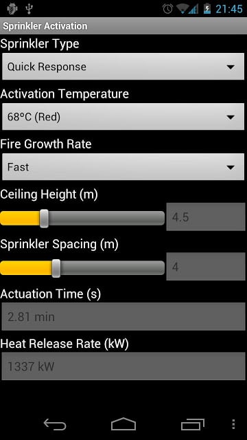 Sprinkler Activation截图1