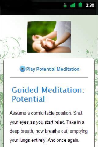 Potential Meditation截图1