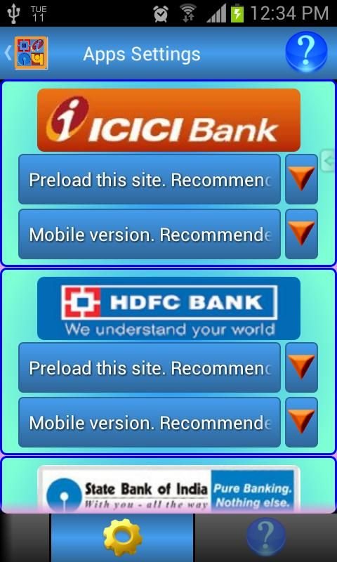 Multi Banking HDFC ICICI SBI截图2