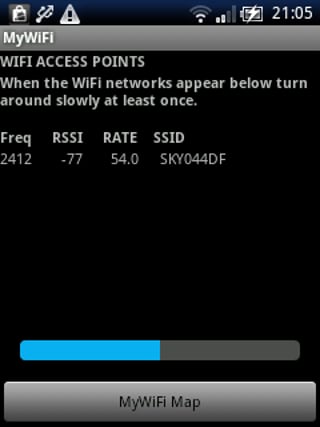 MyWiFi RADAR截图1