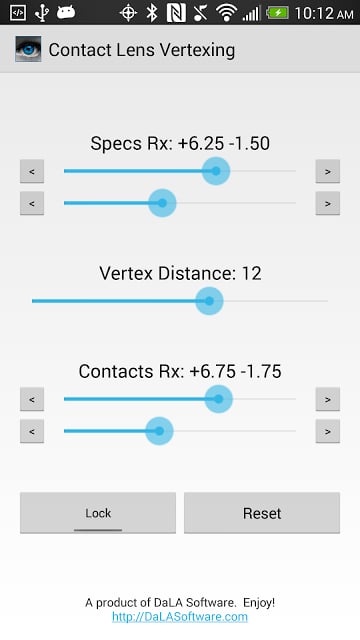 Contact Lens Vertexing截图1