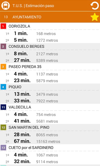 Horarios Transporte Cantabria截图2