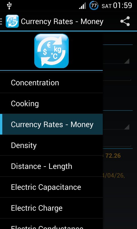 Unit Converter & Currency Rate截图2