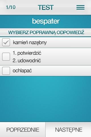 Nauka sł&oacute;wek JaViem截图2