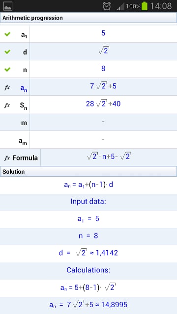 Math Sequences截图5