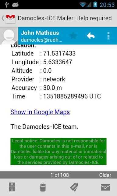 Damocles ICE截图1