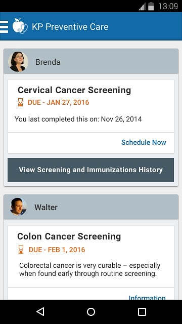 KP Preventive Care (NCAL only)截图6