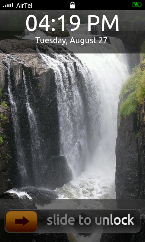 Waterfalls Lock Screen截图3