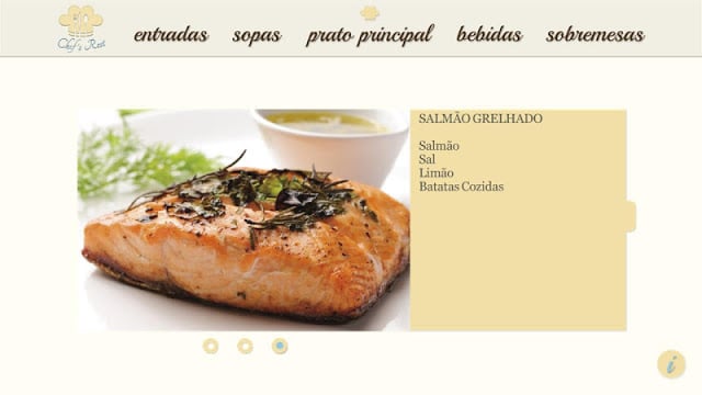 Catalogo Interativo Restaurant截图3