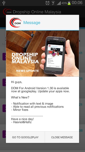 DROPSHIP ONLINE MALAYSIA (DOM)截图6